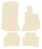 Mercedes C Class W206 Saloon / Estate 2021 onwards Beige Luxury Velour Tailored Carpet Car Mats NV HITECH