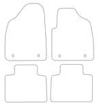 MG HS Hybrid 2019-2024 Tailored VS Rubber Car Mats