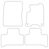 Mercedes EQA 2021 onwards Tailored VS Rubber Car Mats