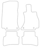 Mercedes E Class W214 Saloon / Estate 2023 onwards Tailored VS Rubber Car Mats