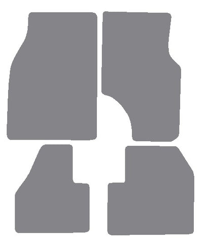 Nissan Sunny GTI-R 1993-1993 Grey Premium Carpet Tailored Car Mats NV HITECH