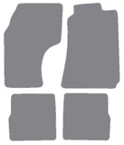 Nissan 200SX 1989-1994 Grey Premium Carpet Tailored Car Mats NV HITECH