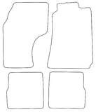 Nissan 200SX 1989-1994 Tailored VS Rubber Car Mats