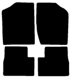 Nissan Micra Mk1 1982-1992 Black Tailored Carpet Car Mats NV HITECH