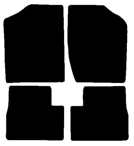Nissan Micra Mk1 1982-1992 Black Tailored Carpet Car Mats NV HITECH