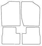 Nissan Micra Mk1 1982-1992 Tailored VS Rubber Car Mats