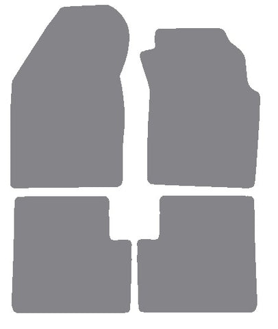 Nissan Almera 3 dr 1995-2000 Grey Premium Carpet Tailored Car Mats NV HITECH