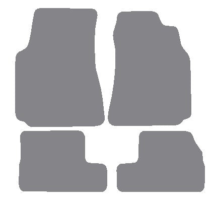 Nissan 200SX 1994-2000 Grey Premium Carpet Tailored Car Mats NV HITECH