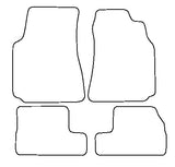 Nissan 200SX 1994-2000 Tailored VS Rubber Car Mats