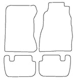 Nissan 300ZX (Twin Turbo) 1989-1995 Tailored VS Rubber Car Mats