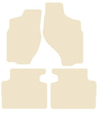 Nissan Terrano 1993-1998 Beige Luxury Velour Tailored Car Mats NV HITECH