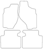 Nissan Terrano 1993-1998 Tailored VS Rubber Car Mats