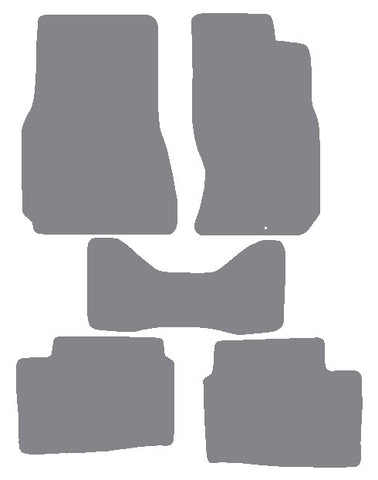 Nissan Skyline R34 1999-2004 Grey Premium Carpet Tailored Car Mats NV HITECH