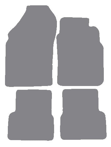 Nissan Micra Mk2 1992-2003 Grey Premium Carpet Tailored Car Mats NV HITECH