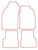 Nissan Micra Mk2 1992-2003 Tailored VS Rubber Car Mats