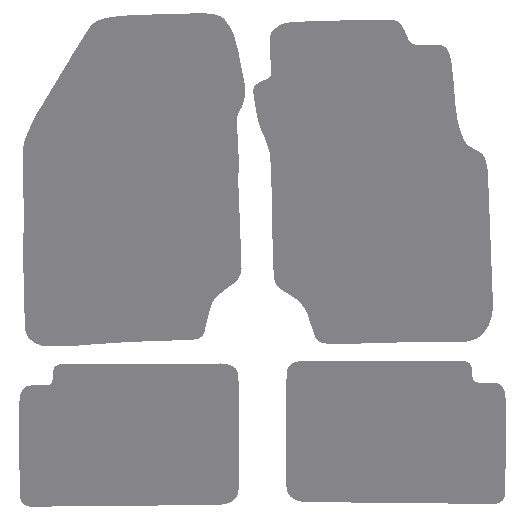 Nissan Sunny 3dr 1991-1995 Grey Premium Carpet Tailored Car Mats NV HITECH