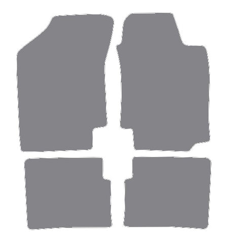 Nissan Sunny 5dr 1989-1989 Grey Premium Carpet Tailored Car Mats NV HITECH