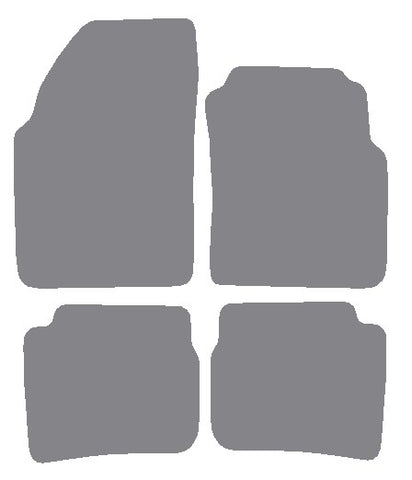 Nissan Primera 1996-2001 Grey Premium Carpet Tailored Car Mats NV HITECH