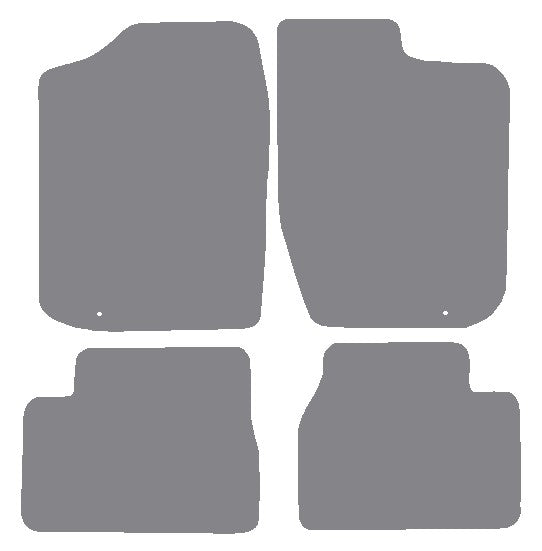 Nissan Figaro 1990-1992 Grey Premium Carpet Tailored Car Mats NV HITECH