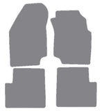 Nissan Almera 5 dr 1995-2000 Grey Premium Carpet Tailored Car Mats NV HITECH