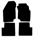 Nissan Almera 5 dr 1995-2000 Black Luxury Velour Tailored Car Mats NV HITECH