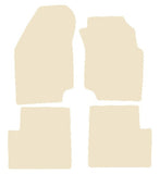 Nissan Almera 5 dr 1995-2000 Beige Luxury Velour Tailored Car Mats NV HITECH