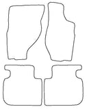 Nissan Terrano II 1998-2004 Tailored VS Rubber Car Mats