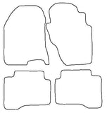 Nissan X-Trail 2001-2007 Tailored VS Rubber Car Mats