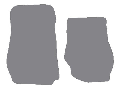 Nissan 350Z Convertible 2003-2009 Grey Premium Carpet Tailored Car Mats NV HITECH