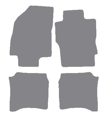 Nissan Primera 2002-2008 Grey Premium Carpet Tailored Car Mats NV HITECH