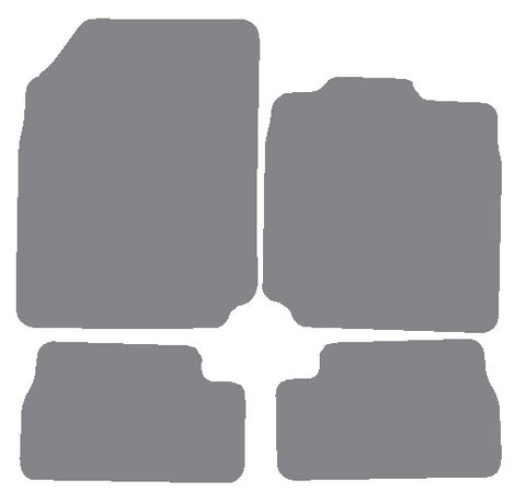 Nissan Micra Mk3 2002-2008 Grey Premium Carpet Tailored Car Mats NV HITECH