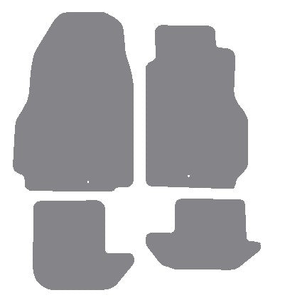 Nissan GT-R R35 (Skyline) 2009 onwards Grey Premium Carpet Tailored Car Mats NV HITECH