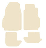 Nissan GT-R R35 (Skyline) 2009 onwards Beige Luxury Velour Tailored Car Mats NV HITECH