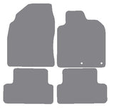 Nissan Qashqai 2006-2013 Grey Premium Carpet Tailored Car Mats NV HITECH