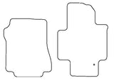 Nissan NV200 Double Cab Tailored VS Rubber Car Mats 2009-2019