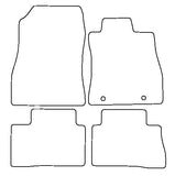 Nissan Juke 2010-2019 Tailored VS Rubber Car Mats