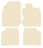 Nissan Note 2004-2013 Beige Luxury Velour Tailored Car Mats NV HITECH