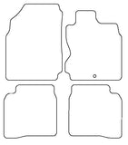 Nissan Note 2004-2013 Tailored VS Rubber Car Mats