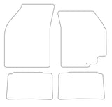 Nissan Pixo 2009-2014 Tailored VS TPE Rubber Car Mats
