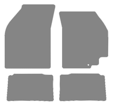 Nissan Pixo 2009-2014 Grey Premium Carpet Tailored Car Mats NV HITECH