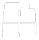 Nissan Note 2013 onwards Tailored VS Rubber Car Mats