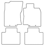 Nissan X-trail 2014-2022 Tailored VS Rubber Car Mats