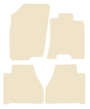 Nissan Navara NP300 2016 onwards Beige Luxury Velour Tailored Car Mats NV HITECH
