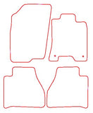 Nissan Navara NP300 2016 onwards Tailored VS Rubber Car Mats