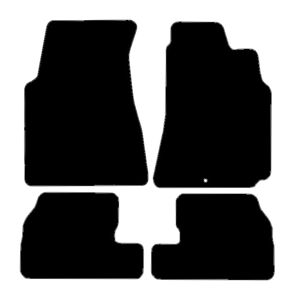 Nissan Silvia 1999-2002 Black Tailored Carpet Car Mats NV HITECH