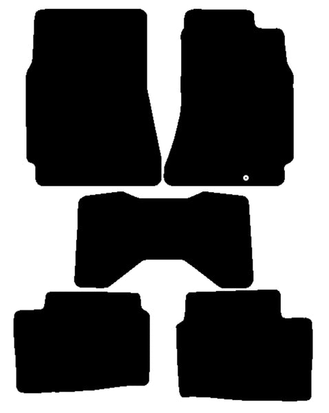 Nissan Skyline R33 GTST 1994-1998 Black Tailored Carpet Car Mats NV HITECH
