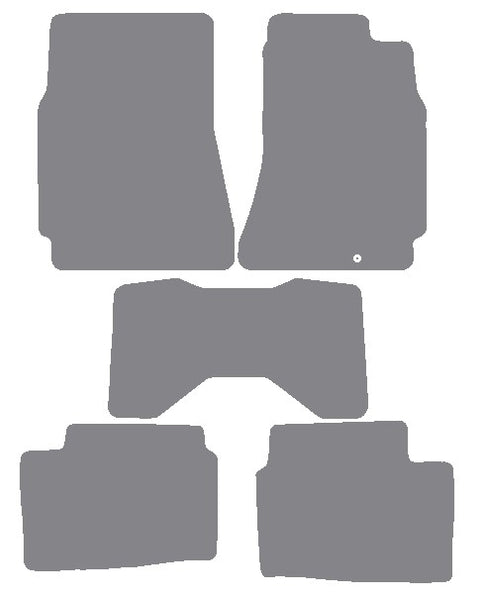 Nissan Skyline R33 GTST 1994-1998 Grey Premium Carpet Tailored Car Mats NV HITECH