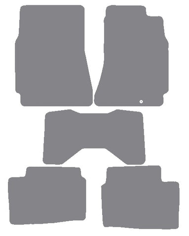 Nissan Skyline R33 GTST 1994-1998 Grey Premium Carpet Tailored Car Mats NV HITECH