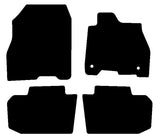 Nissan Leaf 2017 onwards Black Tailored Carpet Car Mats NV HITECH