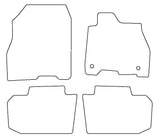 Nissan Leaf 2017 onwards Tailored VS Rubber Car Mats